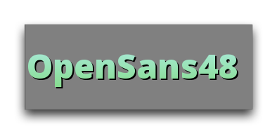 OpenSans48 Style Preview