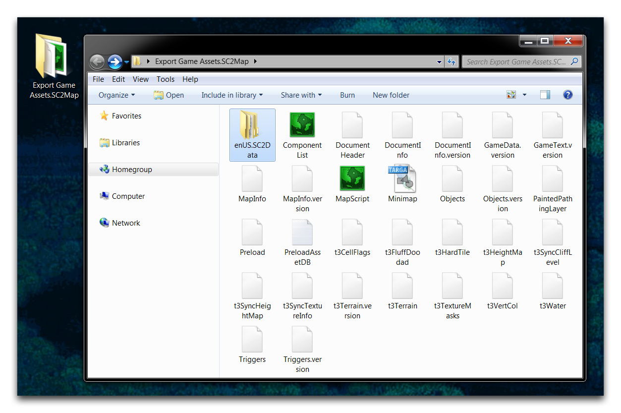 StarCraft II Components Folder